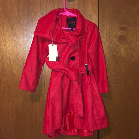 Yoki Other - BRAND NEW GIRLS JACKET SIZE 3 T. SMOKE FREE HOME.